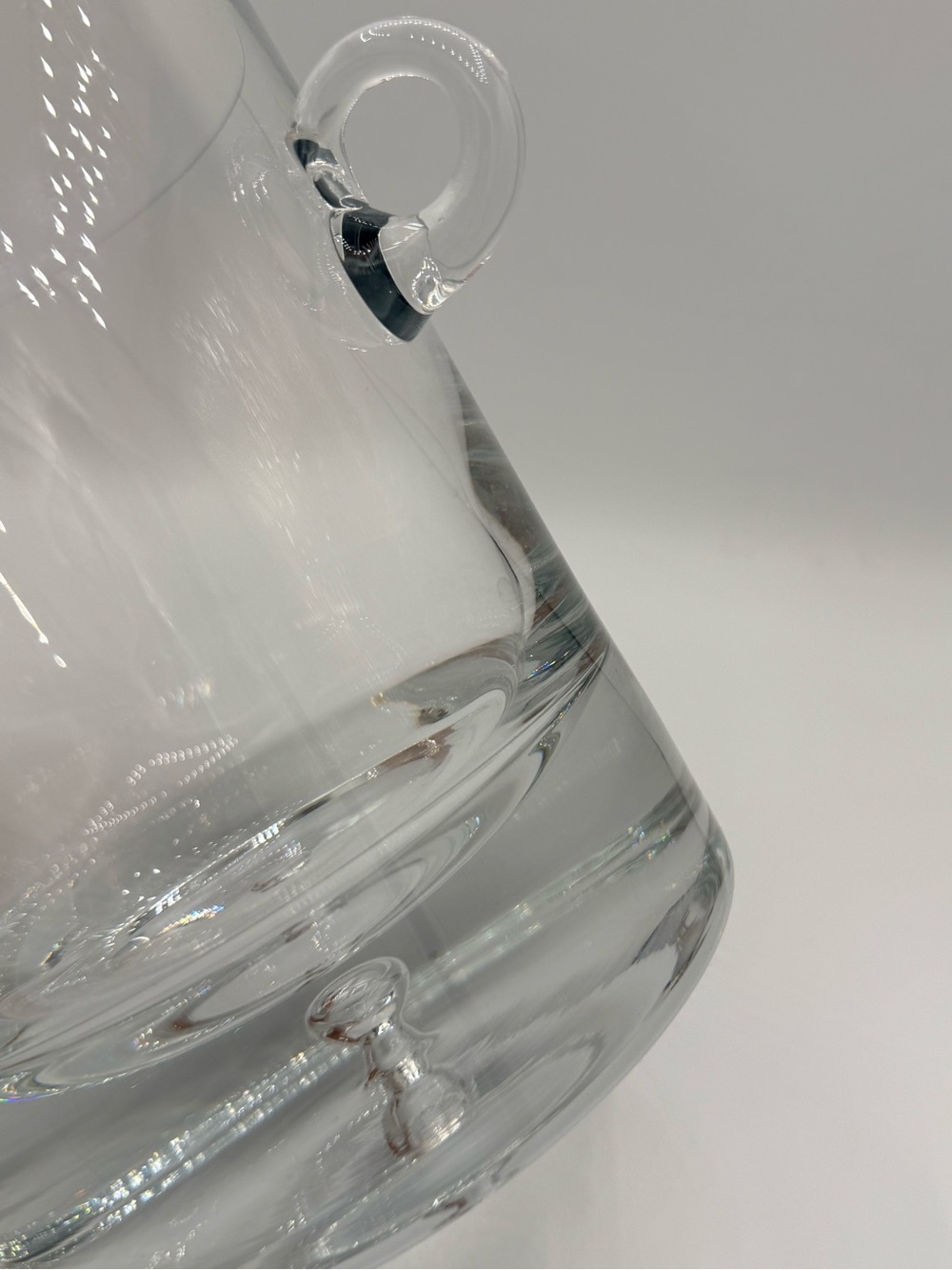 Krosno Glass Ice Bucket with Loop Handles - Picture 4 of 4